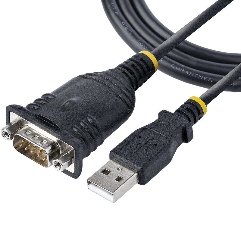 Cable de 1 m USB a serial, convertidor DB9 macho RS232 a USB Cable de 1 m USB a serial, convertidor DB9 macho RS232 a USB