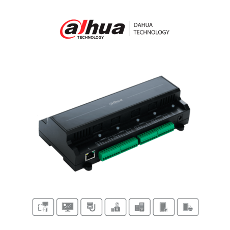 Dahua Technology ASC2102B-T controlador de seguridad de la puerta Desnudo 9 puerta(s) RS-485