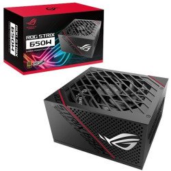 Fuente de poder Asus ROG-Strix-650G, 80Plus Gold, ATX, modular, gamer