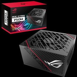 Fuente de poder Asus ROG-Strix-750G, 80Plus Gold, ATX, modular, gamer