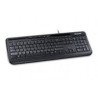 Teclado alámbrico Microsoft 600 USB negro blíster