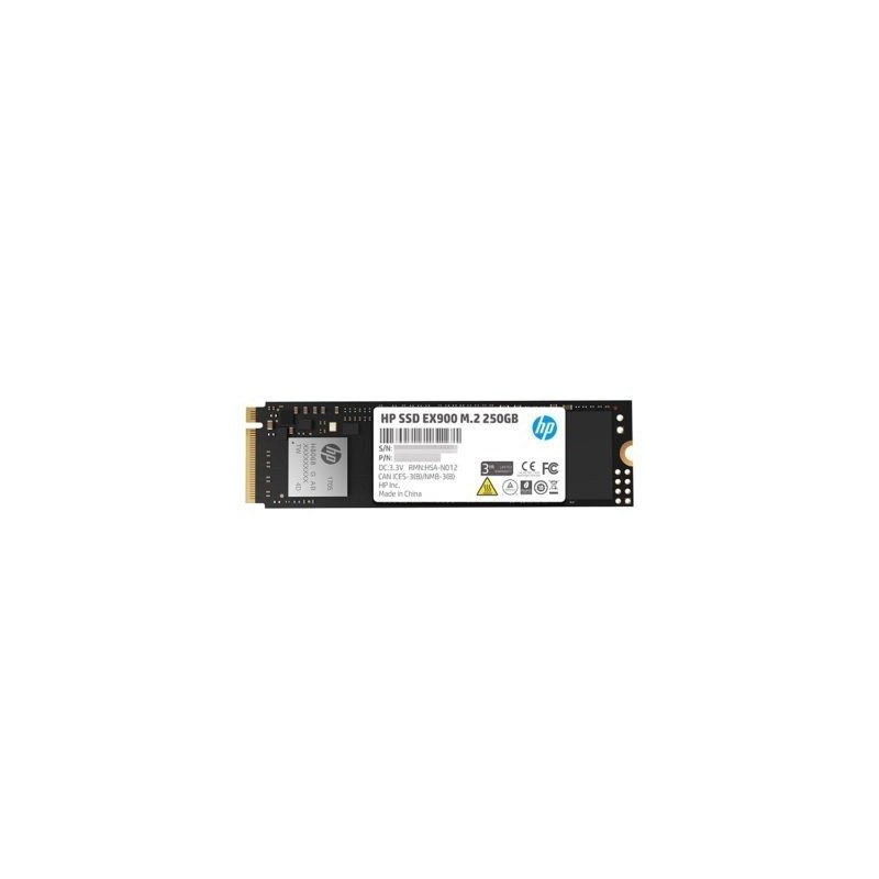 Disco SSD HP EX900 2YY43AA - 250 GB, M.2, 2100 MB/s, 1300 MB/s para PC, Laptop, Ultrabook