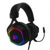 Audífonos gaming Hesix Balam Rush Spectrum, Acteck on-ear, USB, 7.1 canales, RGB, micrófono, color negro, BR-929776