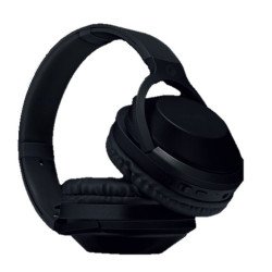 Audífonos (over ear) aura lfacoustics, Acteck, bluetooth, 12 hrs uso continuo 250 mah, color negro, la-925938