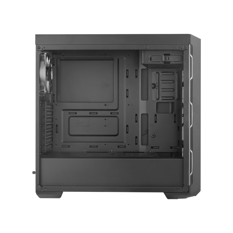 Gabinete Cooler Master Masterbox MB600L negro media torre ATX, micro A