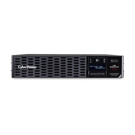 No break CyberPower (PR2200RT2U) 2200va, 2200w, rack, torre, 2u, 8 nemas 5-20r, senoidal pura, garantía 3 años incluye batería.