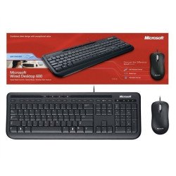Tec/mouse óptico Microsoft desktop 600 USB blíster