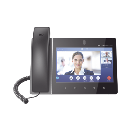 Teléfono IP Android de videoconferencia gigabit con 16 cuentas SIP, pantalla táctil capacitiva de 8 pulgadas, cámara 2megapixele