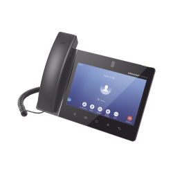 Teléfono IP Android de videoconferencia gigabit con 16 cuentas SIP, pantalla táctil capacitiva de 8 pulgadas, cámara 2megapixele