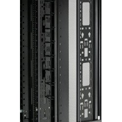 Gabinete Netshelter SX 42u APC 600mm ancho x 1070mm profundidad c, paneles laterales, negro