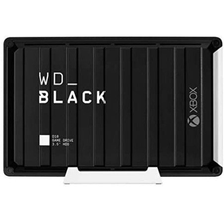Disco duro externo portátil 12TB WD black D10 game drive Xbox One negro USB 3.2 gen1