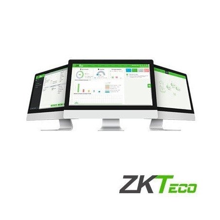 Modulo vitalicio ZK, de asistencia para BioSecurity, 2000 usuarios, 5 terminales,