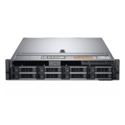 Servidor Dell PowerEdge de rack R740 xeon silver 4210 2.2 GHz, 16GB, 1TB SATA, fuente redundante 750 w, DVD-ROM, no sistema oper