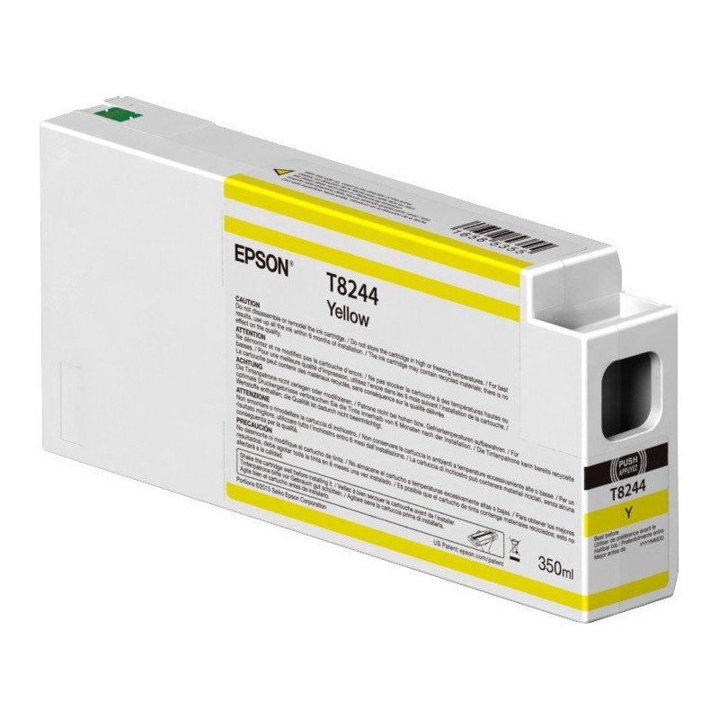 Epson Singlepack Yellow T824400 UltraChrome HDX/HD 350ml Epson Singlepack Yellow T824400 UltraChrome HDX/HD 350ml