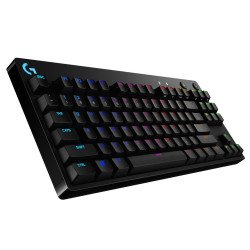 Teclado Logitech G pro mecánico gaming RGB Romer-G USB (sin numérico)