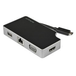 Adaptador USB-c multipuertos HDMI y VGA - PD 95w - Mac Win Chrome