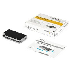 Adaptador USB-c multipuertos HDMI y VGA - PD 95w - Mac Win Chrome