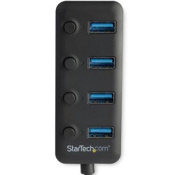 Hub USB 3.0 de 4 puertos - USB de 4 puertos USB-a con interruptores in