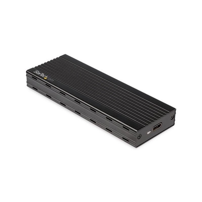 Gabinete externo de SSD m.2 NVME para SSDs PCIe - USB 3.1 gen 2 USB-c -compatible con Thunderbolt 3 y cable USB-c incluido - St