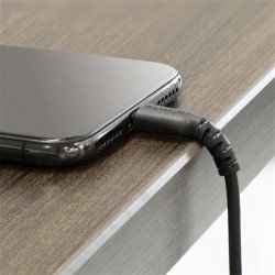Cable de 2m USB a lightning - certificado mfi - negro - Startech.com m