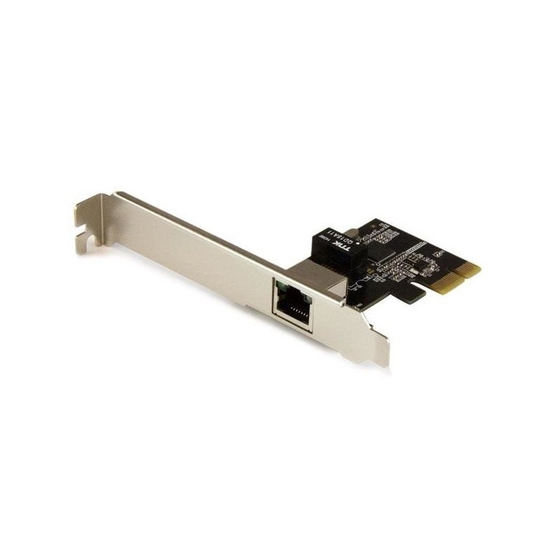 Tarjeta adaptadora de red PCI express PCI-e ethernet gigabit con 1 puerto RJ45 de 1GBps y chipset Intel i210 - Startech.com mod.
