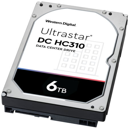 Disco duro interno WD Ultra Star 3.5 6TB SATA3 6Gb/s 256MB 7200rpm 24x7 DVR, NVR, server, datacenter