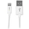 Cable 1m lightning 8 pin a USB a 2.0 para Apple iPod iPhone iPad - blanco - Startech.com mod. USBlt1mw