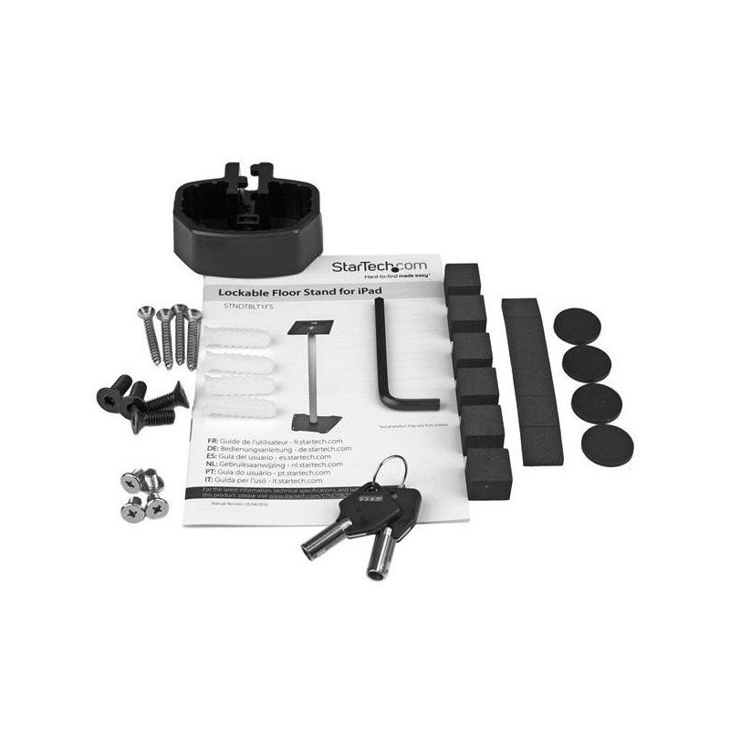 StarTech.com Pedestal con seguro para iPad - Antirrobo
