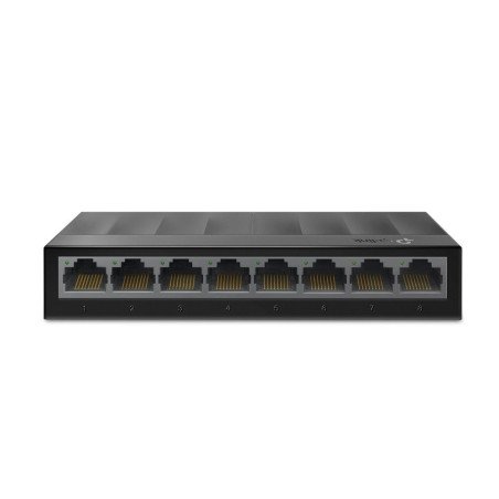 Switch No Administrable 8 Puertos TP-Link LS1008G - Negro, 3.9 W