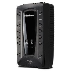 No break con regulador Cyberpower 750va cp avr UPS 12contactos compacto tel/red USB/ser 3años