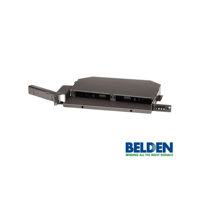 Panel de parcheo Belden AX100041 montaje en rack 1u negro