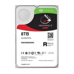 Disco duro interno Seagate IronWolf 3.5 8 TB SATA3 6GB/s 7200rpm 256Mb 24x7 hot-plug para NAS 1-8 bahías