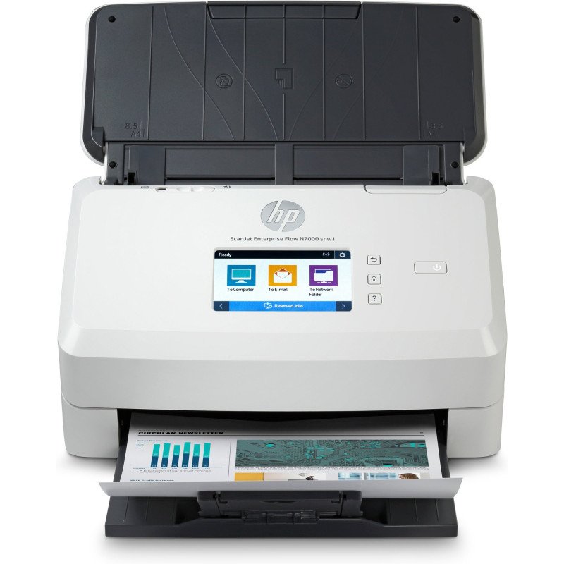 Escáner HP Enterprise Flow N7000 SNW1, escáner con alimentador automát