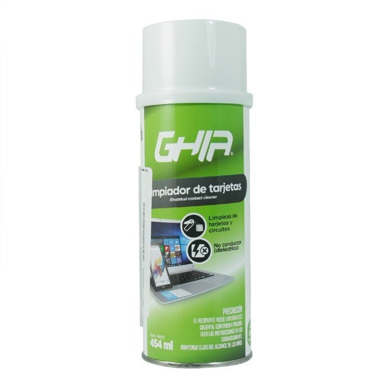 Limpiador de tarjetas Ghia 454ml