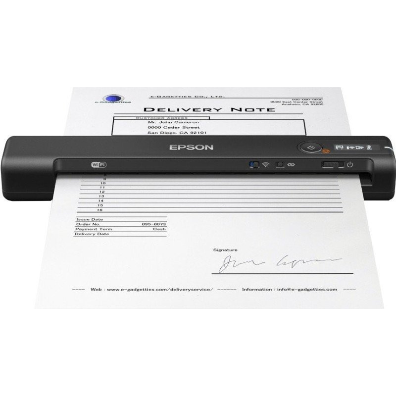 Escáner portátil inalámbrico Epson WorkForce ES-60W, 1200 x 1200 DPI, Escáner portátil inalámbrico Epson WorkForce ES-60W, 1200 x 1200 DPI,