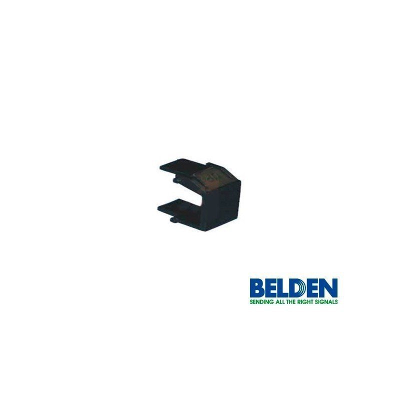 Tapa ciega- inserto negro Belden ax102263 color negro