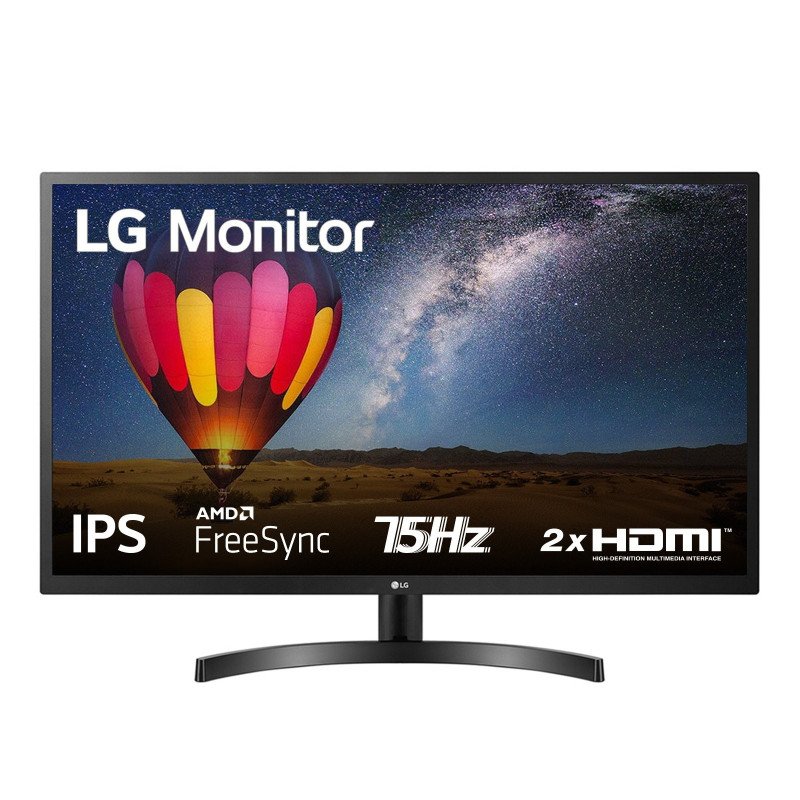 Monitor para PC, LG 32MN500M-B, 80 cm (31.5")1920 x 1080 Pixeles Full HD LED Negro