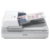 Scanner Epson WorkForce DS-70000, 70 ppm/140 ipm, 600 DPI, 16 bits, cama plana, USB, adf, dúplex, doble carta