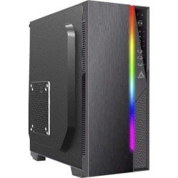 Gabinete Acteck-x, torre micro aTX, mini iTX, RGB, USB 3.0, fuente de 