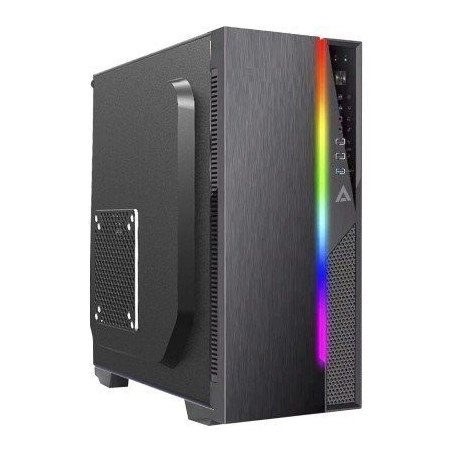 Gabinete Acteck-x, torre micro aTX, mini iTX, RGB, USB 3.0, fuente de 