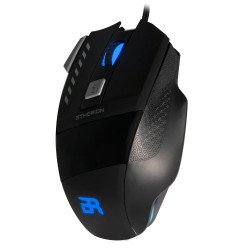 Mouse gaming USB Balam Rush, Acteck, LED 7 colores, 3500 DPI, 6 botones+scroll, etherion, color negro, BR-929714