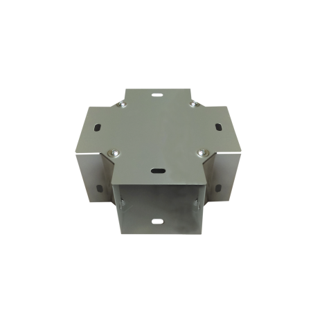 Derivación "X" 65 x 65 mm, fabricado en lámina de acero al carbón