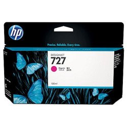 Cartucho de tinta para plotter HP 727 magenta 130 ml b3p20a