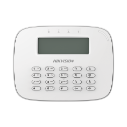 Teclado LCD alámbrico para alarmas, Hikvision