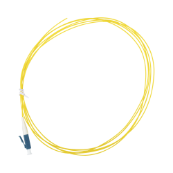 Pigtail de fibra óptica monomodo LC, UPC, simplex de 2 metros