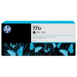 Cartucho de tinta a base de pigmentos HP 771A, 775 ml, negro mate