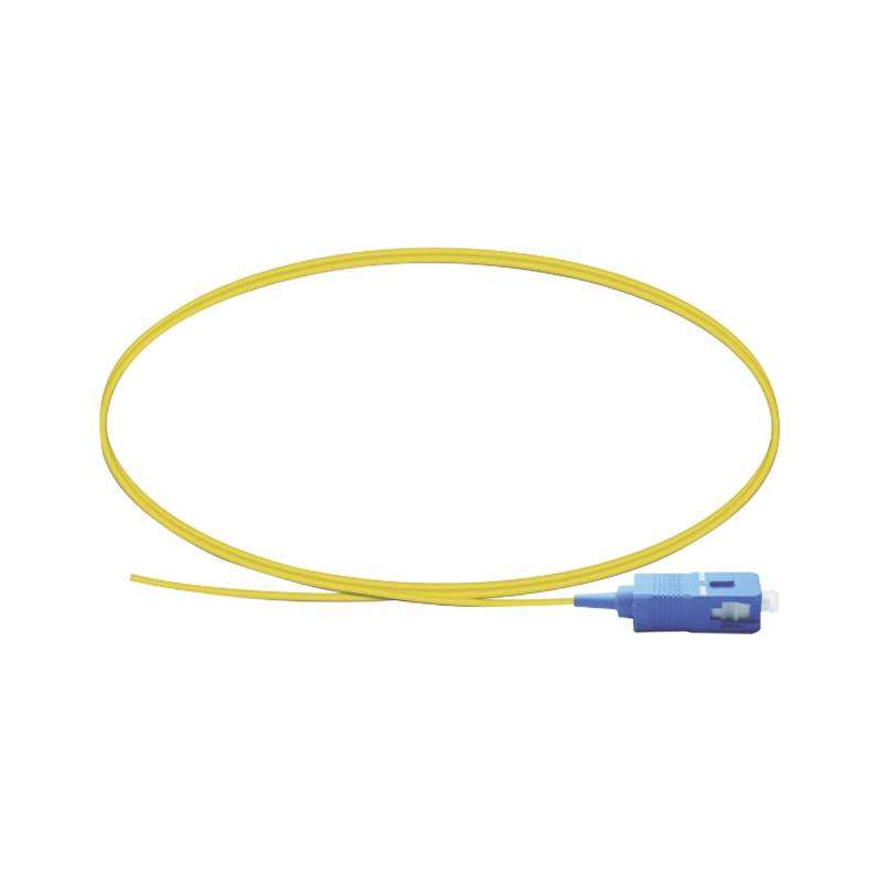 Pigtail de fibra óptica monomodo SC, UPC, simplex de 2 metros