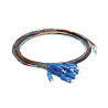 Kit de 12 pigtails SC, UPC monomodo 2 metros