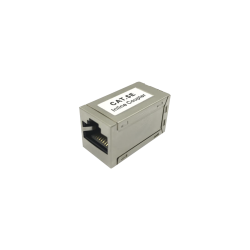Acoplador blindado (stp) cat6 hembra RJ-45 a RJ-45 hembra