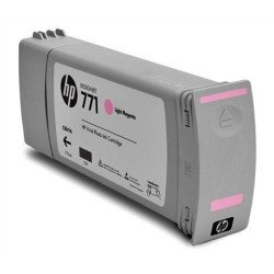 Cartucho de tinta a base de pigmentos HP 771A, 775 ml, magenta claro